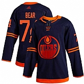 Oilers 74 Ethan Bear Navy Adidas Jersey Dzhi,baseball caps,new era cap wholesale,wholesale hats